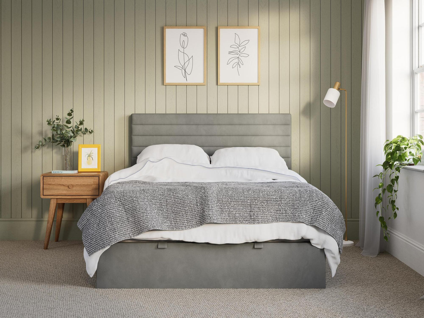 the tamara ottoman bed frame