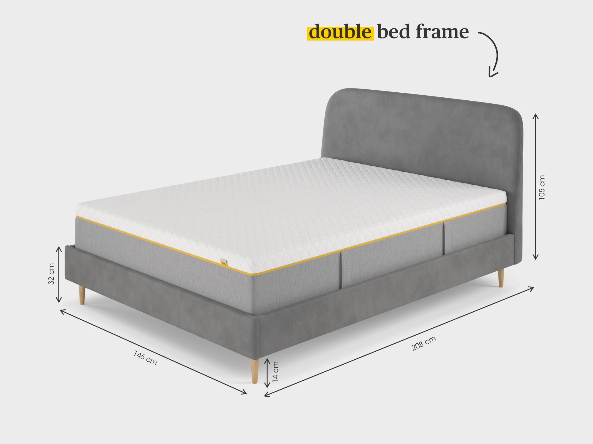 the kora bed frame