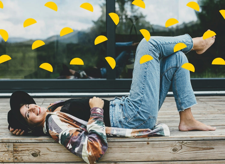 how *lying down* changes how we think