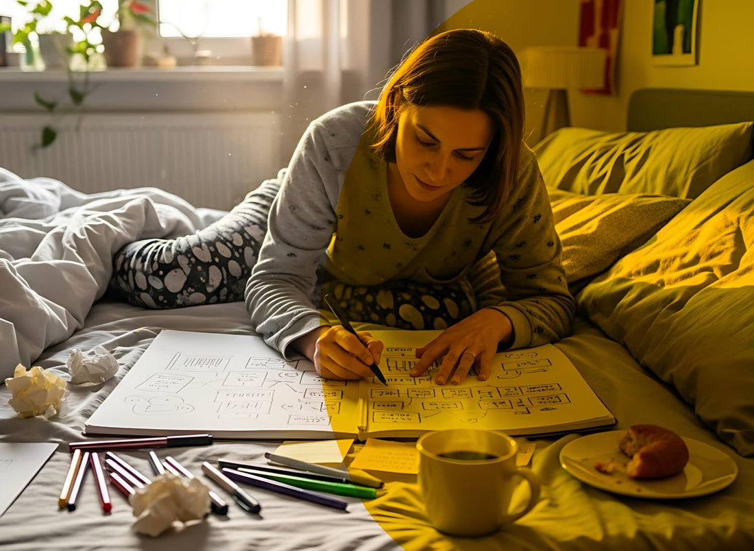 how to make your bed feel like a *reset button*