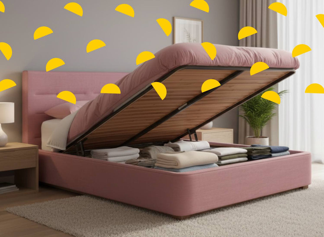 how to organise *ottoman bed storage*