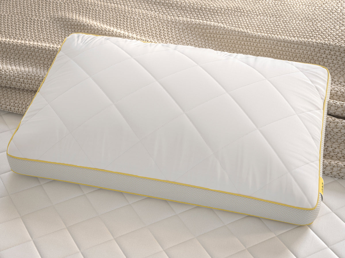 memory foam pillow hybrid front back sleeper