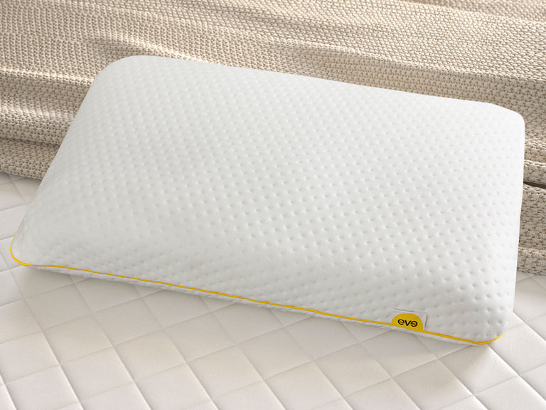 Memory Foam Pillow Side Sleeper Hybrid Pillow eve sleep