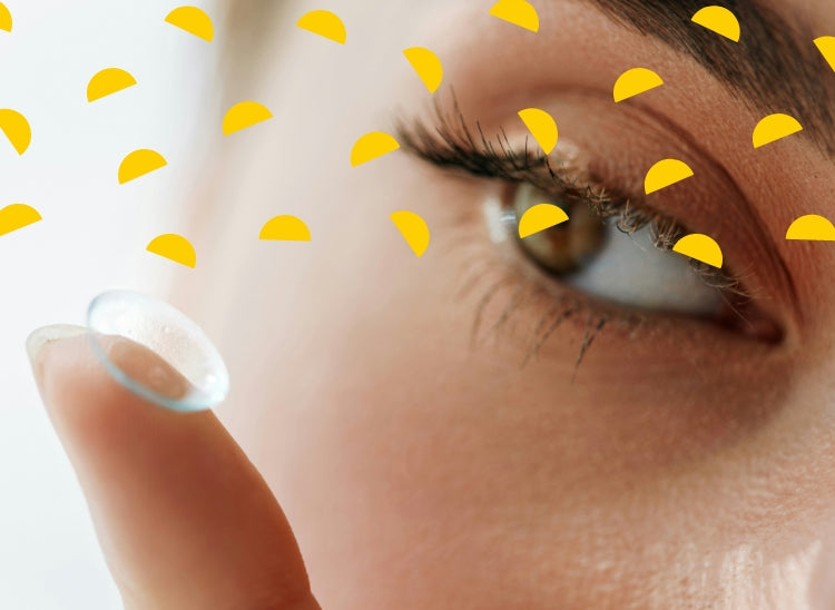 can you sleep with *contacts* in?