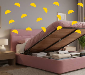 how to organise *ottoman bed storage*