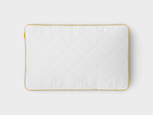 the memory foam pillow hybrid front and back sleeper