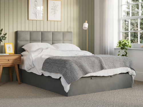 the silvia ottoman bed frame