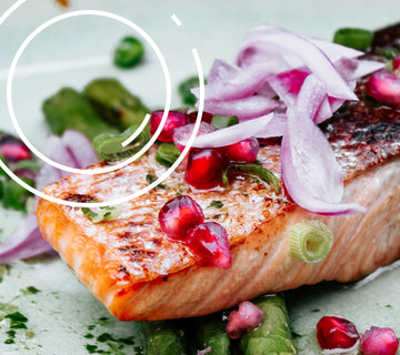 recipe for a good night’s sleep: salmon salad