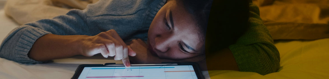 the impact of *blue light* on sleep patterns: practical advice for tech users to sleep better