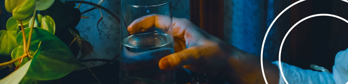 should you drink *water* before bed?